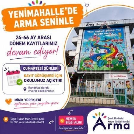 Yenimahalle’de Arma seninle 💙