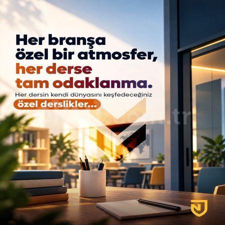 HER BRANŞA ÖZEL DERSLİKLER