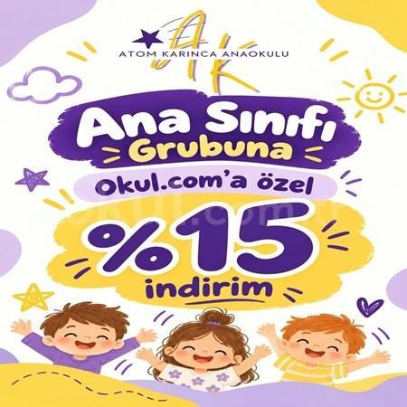 🌸 5 Yaş Grubuna Özel %15 İndirim!