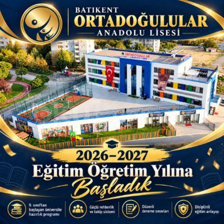 2026–2027 Eğitim Öğretim Yılına Başladık