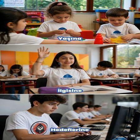 Anaokulundan liseye, hayallerden geleceğe…
