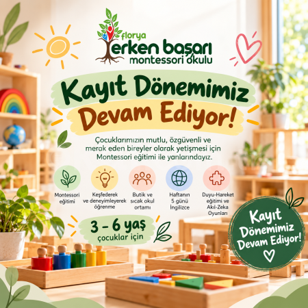 Kayıt Dönemimiz Devam Ediyor!