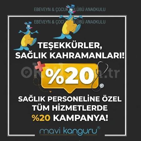 Geleceğin Temelleri Atılırken Sağlık Çalışanlarımızın Yanındayız: Anaokulumuzda %20 İndirim!