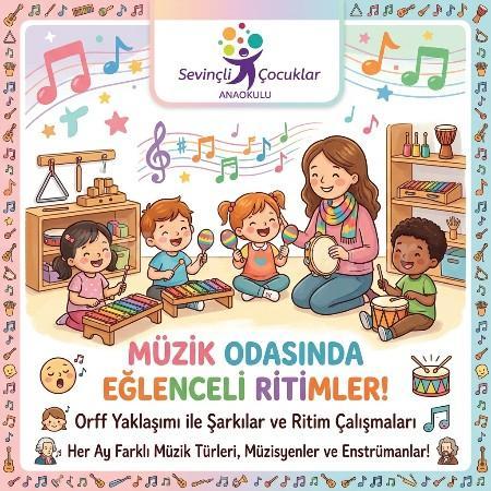 Müzik Odasında Eğlenceli Ritimler!