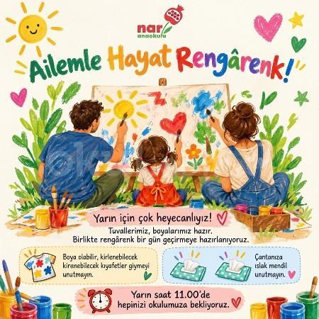 🎨 Ailemle Hayat Rengârenk! 🌈