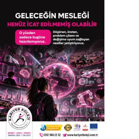 SEN GELECEĞİN MESLEĞİNİ HAYAL ETMEYE HAZIR MISIN