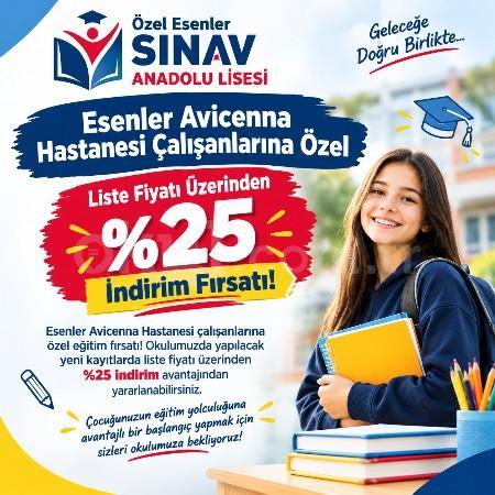 Esenler Avicenna Hastanesi Çalışanlarına Özel %25 İndirim Fırsatı!