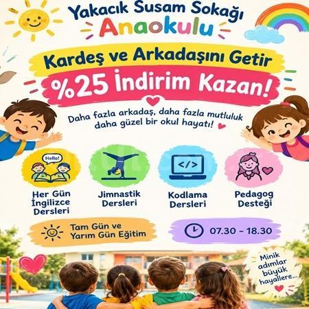 🌈 Kardeşini ve Arkadaşını Getir, %25 İndirim Kazan!