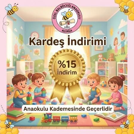 Birlikte Büyüyen Miniklere Özel: Kardeş İndirimi! 🐝✨