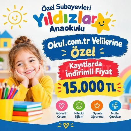 Okul.com.tr Velilerine Özel Kayıtlarda İndirimli Fiyat: 15.000 TL!
