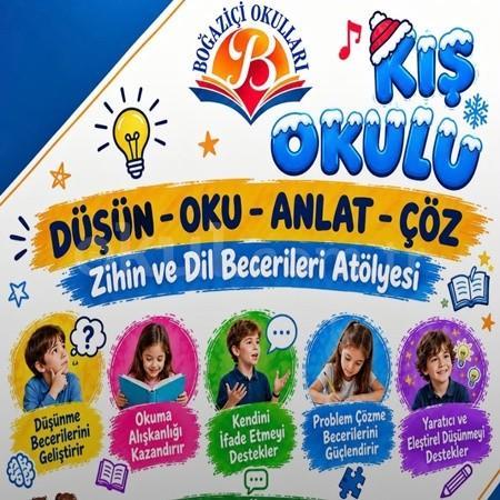 Kış Okulu’nda Düşün, Oku, Anlat, Çöz! 🧠📚