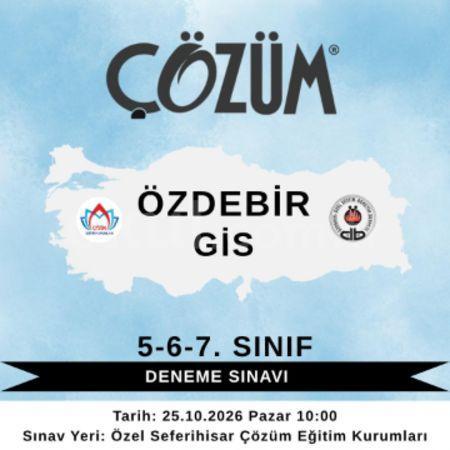 📢5-6-7.SINIF ÖZDEBİR GİS - Gelişim İzleme Sınavı