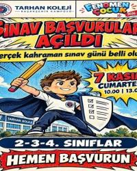 TARHAN KOLEJİ 🎯 TÜRKİYE GENELİ DENEME SINAVI!