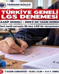 TARHAN KOLEJİ 🎯 TÜRKİYE GENELİ DENEME SINAVI!