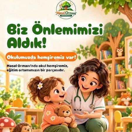 🌳🩺 Masal Ormanı Anaokulu’nda Sağlıkla, Güvenle Büyüyoruz!
