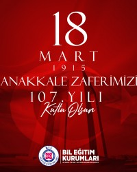 DİRENİŞİN VE DİRİLİŞİN DÜNYA'YA ÖĞRETİLDİĞİ ÇANAKKALE ZAFERİMİZİN 107. YILI KUTLU OLSUN.
