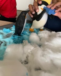 Sensory Play Arctic Animals