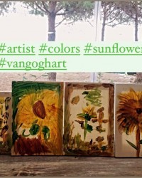 Sanat Atölyesi Van Gogh Ayçiçeği