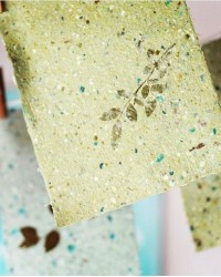 Geri Dönüşüm Atölyesi Kağıt Yapımı