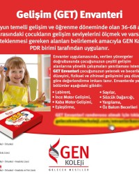 GEN Koleji Rehberlik Envanterleri ile 36-68 ay arasındaki çocuğunuzun gelişim düzeyini öğrenmek ister misiniz?