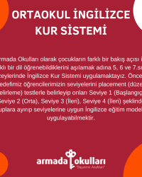ORTAOKUL İNGİLİZCE KUR SİSTEMİ