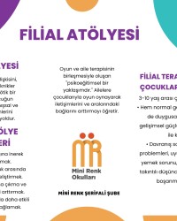 Şerifali Mini Renk Şubemizde Cumartesi Günü Atölyelerimiz Başlıyor
