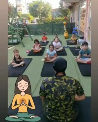 BRANŞ DERSLERİMİZDEN YOGA :)