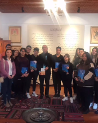 Bahçelievler Birey Anadolu Lİsesi öğrencileri Mehmet Akif ve Gençlik Üzerine Söyleşi Programı