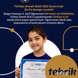 TEBRİK EDERİZ