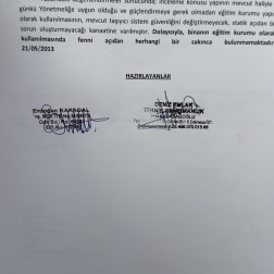 Depreme Dayanıklılık Raporumuz