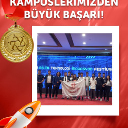 KAMPÜSLERİMİZDEN BÜYÜK BAŞARI!📣