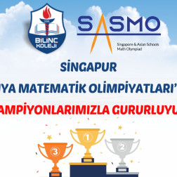 Singapur Dünya Matematik Olimpiyatları'nda Öğrencilerimiz Altın, Gümüş ve Bronz Madalya Kazandılar