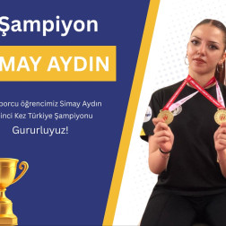 Sporda Dünya Şampiyonu Öğrencimiz