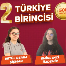 LGS Türkiye Birincilerimiz