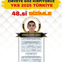 Emek, Azim ve Başarı: YKS 48.si Bizden!