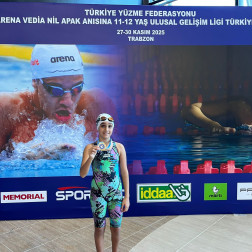 ELA BERFİN GÜLEŞ'İ TEBRİK EDİYORUZ