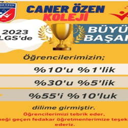 2023 LGS BAŞARIMIZ