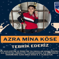 CİMNASTİK BAŞARIMIZ