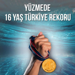 Yüzmede Tarihi Başarı: 16 Yaş Türkiye Rekoru!