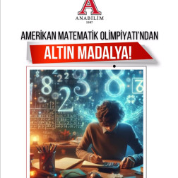 Amerikan Matematik Olimpiyatı'nda Altın Madalya!