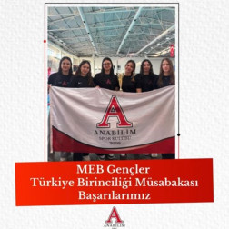 MEB Gençler Müsabakalarında Türkiye Derecesi