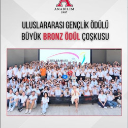 Uluslararası Gençlik Ödülü Bronz Kategori Töreni Okulumuzda