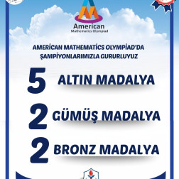 American Mathematics Olympiad’ta Öğrencilerimizden Büyük Başarı