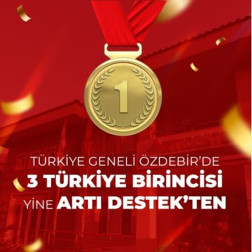🏆 Başarı Bizim Geleneğimiz: Türkiye’nin Zirvesindeyiz!