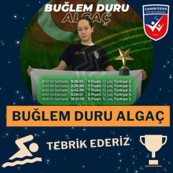 YÜZME BAŞARIMIZ