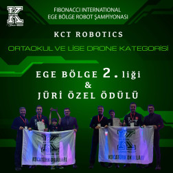 KCT Robotics Takımımızdan Drone Kategorisinde Ege Bölge 2. Ligi ve Jüri Özel Ödülü
