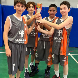 Beykoz İlçe Basketbol 1.'si ve 2.'si olduk