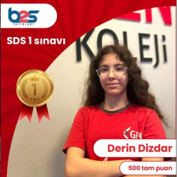Başarı Hikayemiz: SDS 1 Sınavı Birincisi Derin Dizdar