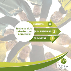 İSTANBUL BİLİM OLİMPİYATLARI DERECELERİ