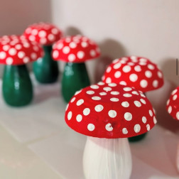 🎨 SANAT ATÖLYESİ // Mantar Boyama 🍄
